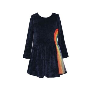 Hannah Navy Knit Dress